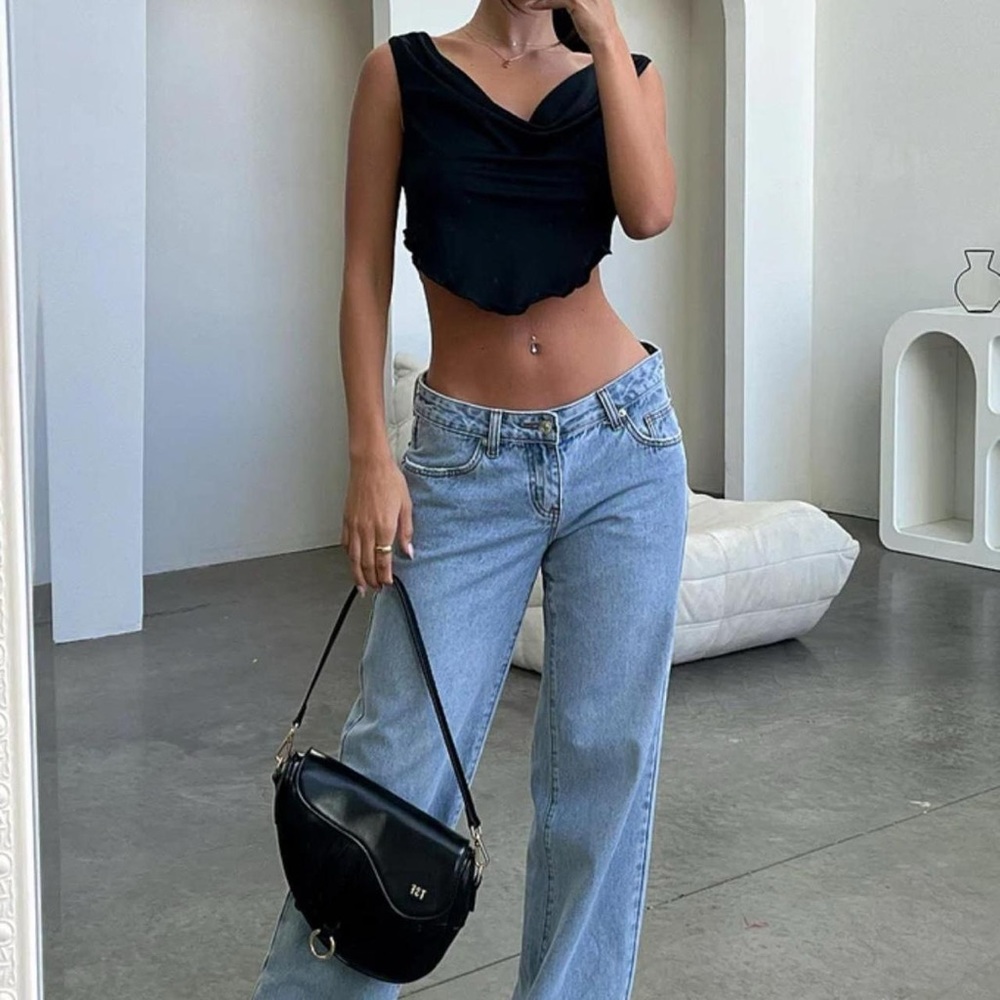 Marcus low rise jeans-blue. size 0. they have never been worn still have the tag